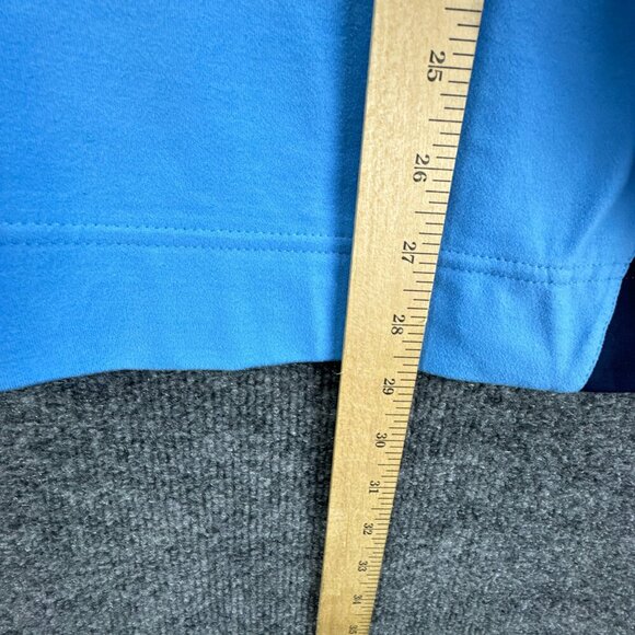 FJ Footjoy Jacket Mens Large Blue 1/4 Zip Pullover Golf Knit Stretch Long Sleeve - Picture 9 of 15